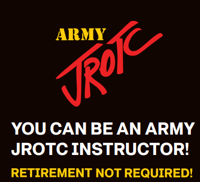 Interested in becoming a JROTC Instructor?